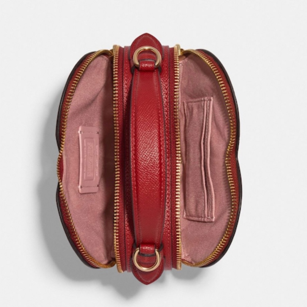 Coach Heart Crossbody In Colorblock - Picture 5 of 6